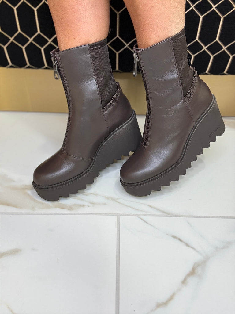 Marco Moreo Sammie Boot Chocolate Brown