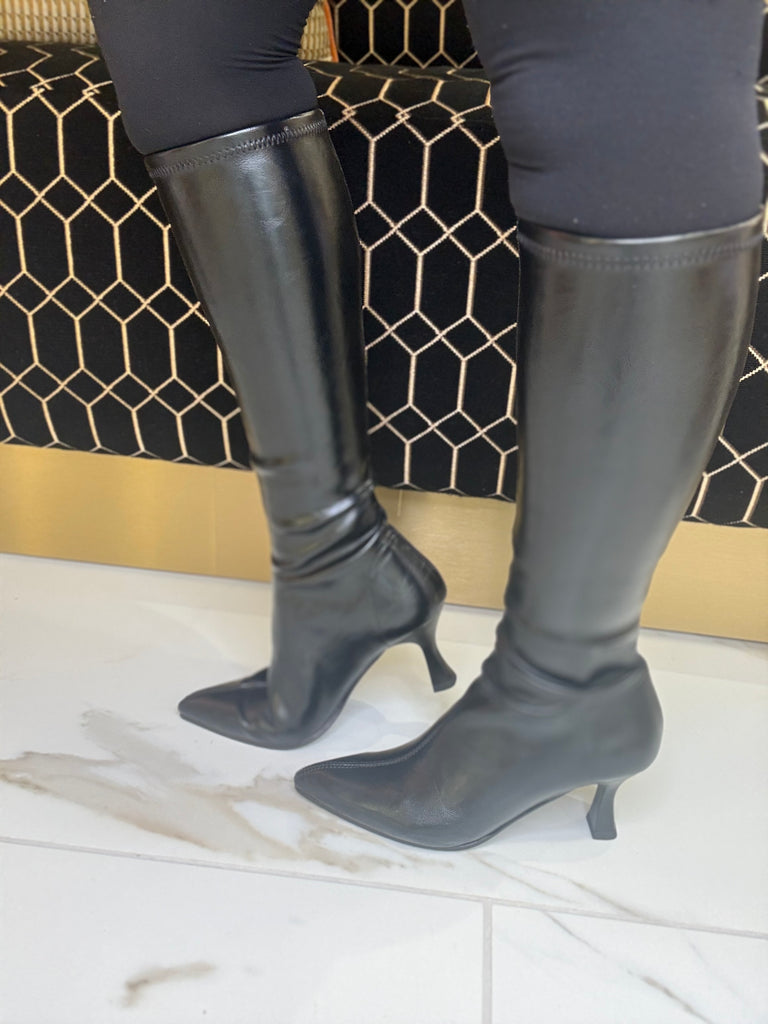 Miss Elastic 78041 Long Black