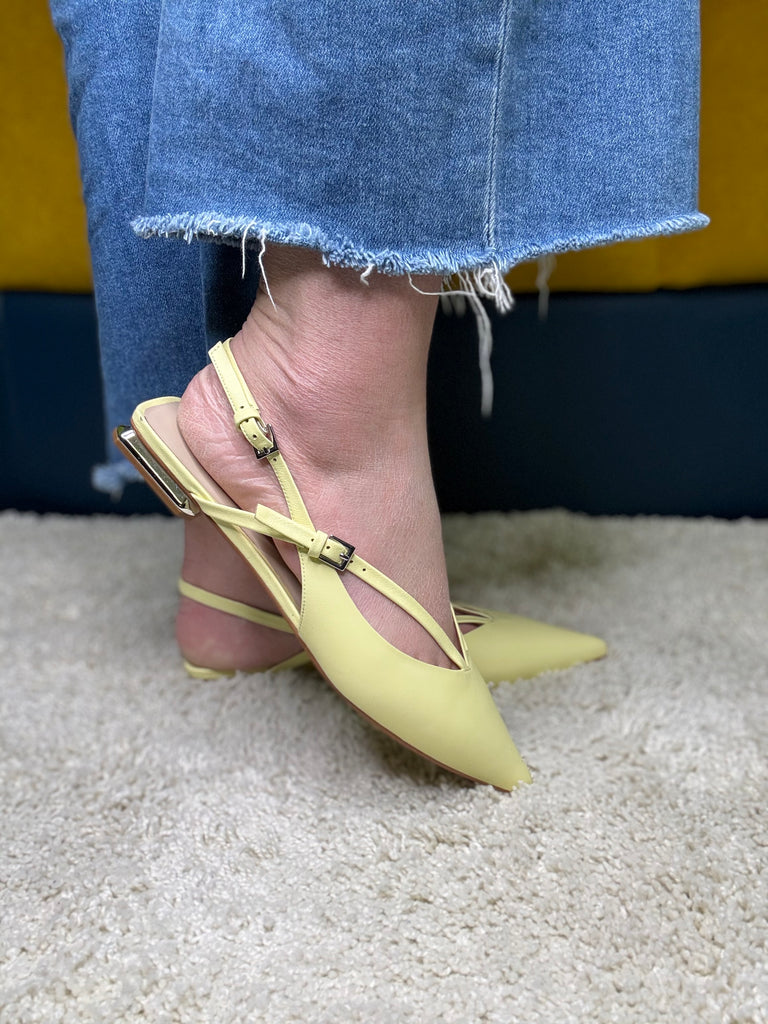 Marc Cain Yellow Flat