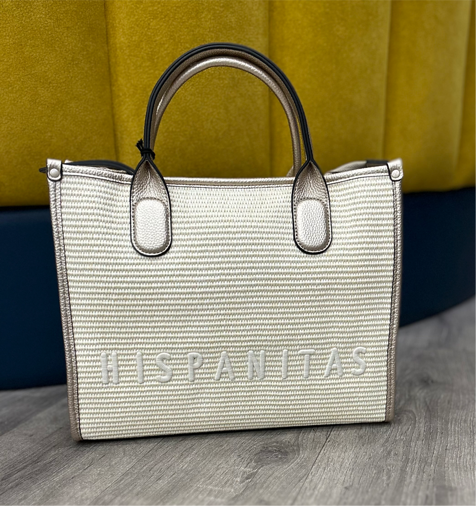 Hispanitas Cream Handbag