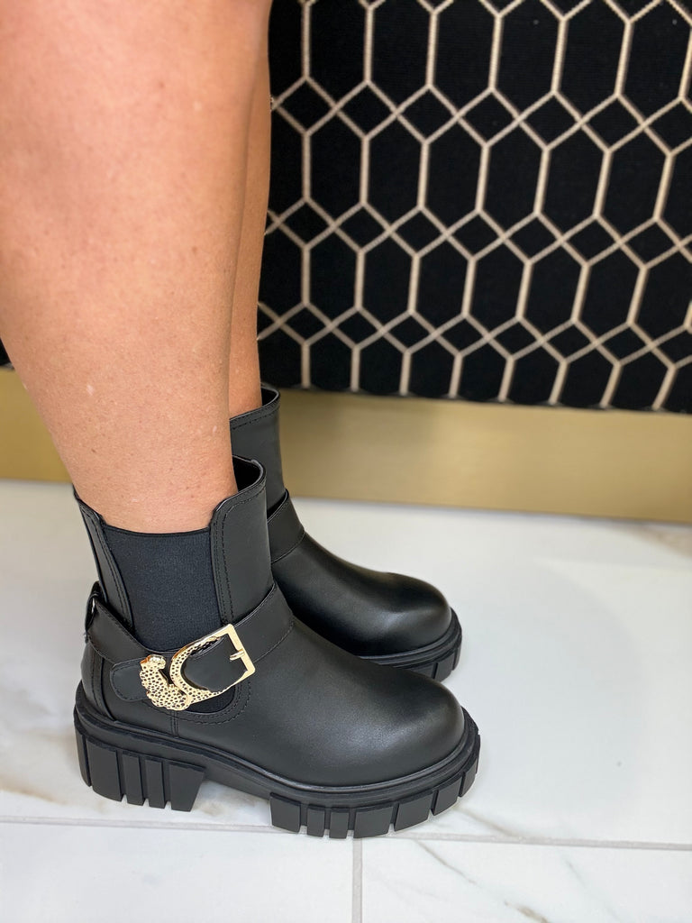 Lola Casademunt Black Sock Boot
