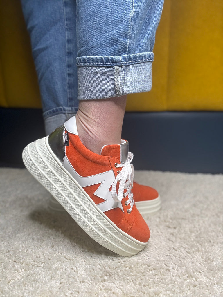 Marco Moreo Orange Trainers