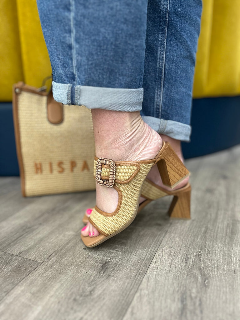 Hispanitas Block Heel Mule