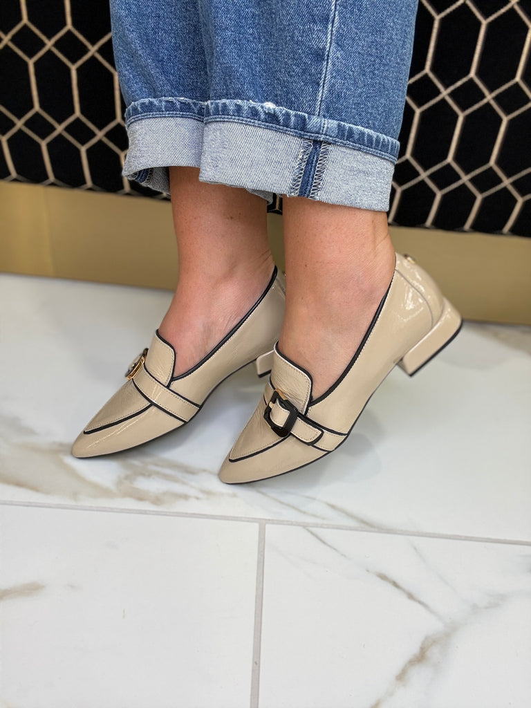 MLV Lea 119 Beige/Black Flat