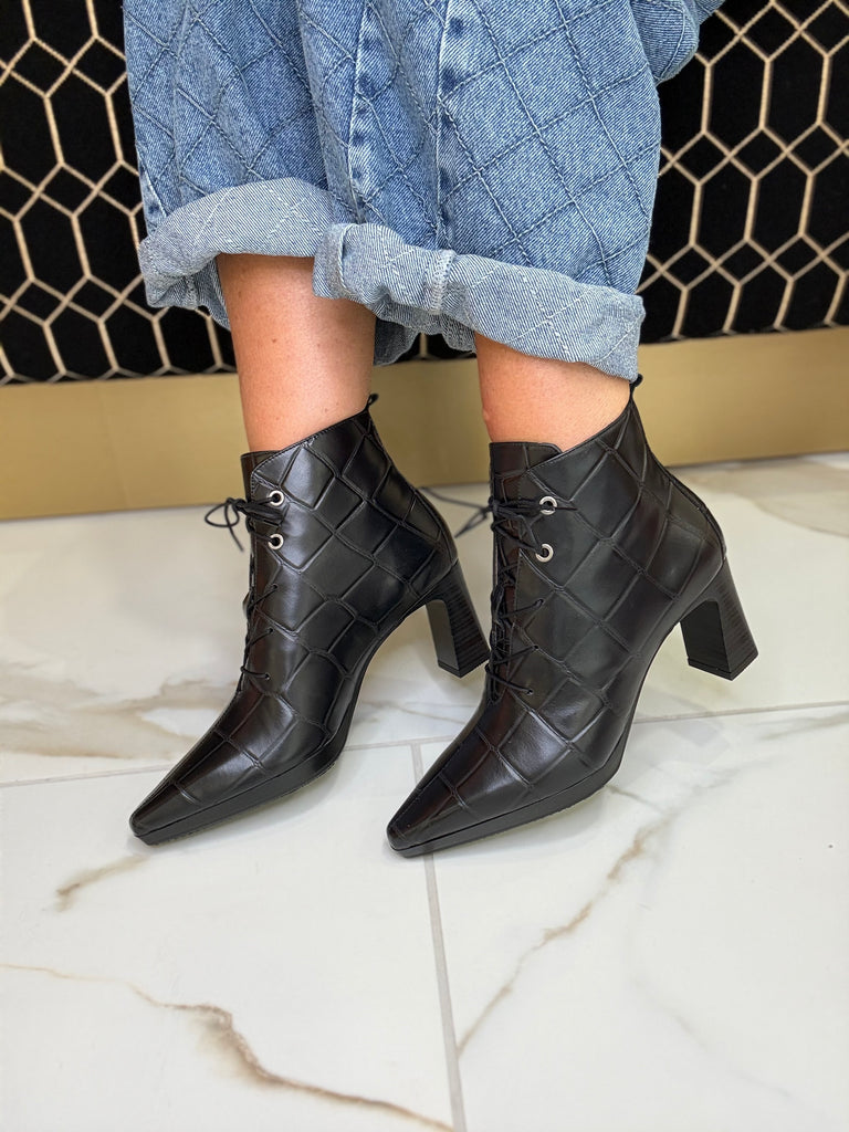 Hispanitas Black Coco Ankle Boot