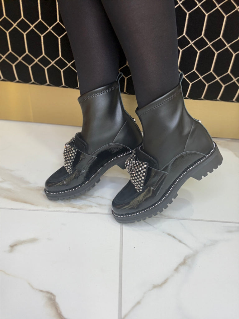 MLV Raquel 114 Black Boot