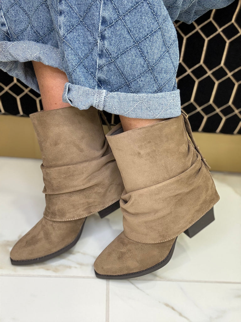 Lunar Monica Taupe Boot